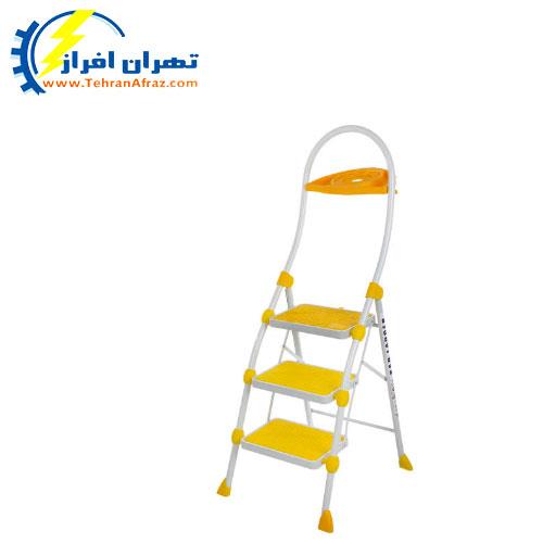 نردبان خانگی سه پله ونوس کد 6452